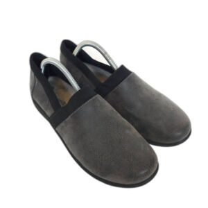 Clarks SILLIAN GREER GREY GRIS Cloudsteppers flat slip-on shoes Size 9.5